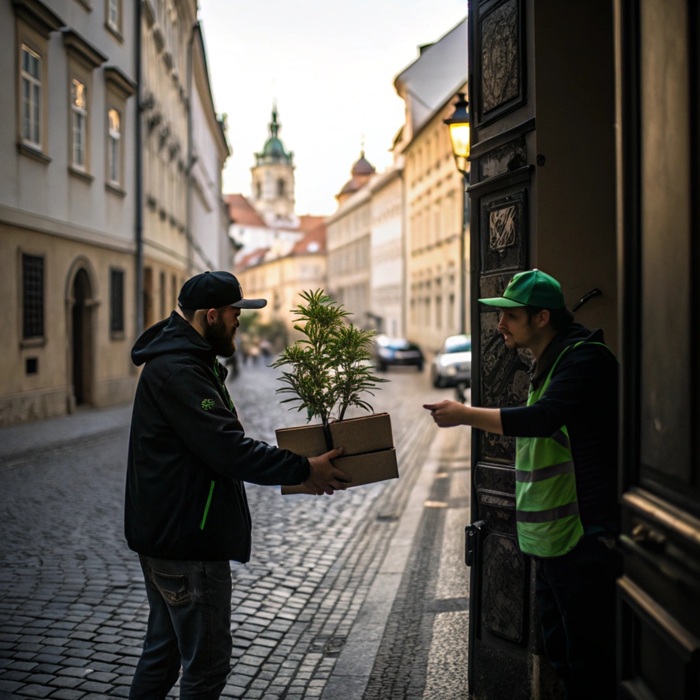 Marijuana delivery in Prague